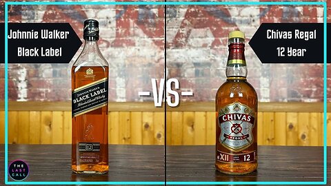 Chivas Regal 12 Scotch vs Johnnie Walker Black Scotch Comparison!