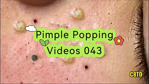 Satisfying Pimple Popping Videos 043
