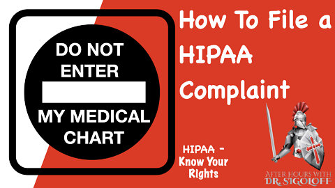 How to File A HIPAA complaint