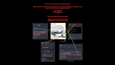 🚨Decode July 18, 2021, Message, “Patriots – We Are Under Extreme Heavy Attack”