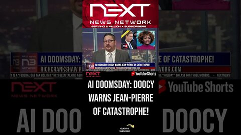AI Doomsday: Doocy Warns Jean-Pierre of Catastrophe! #shorts