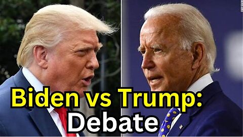 Presidential Debate Showdown: Biden vs. Trump on June 27 🇺🇸