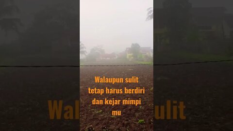 semua kesulitan pasti ada jalan keluar, tetap berusaha dan berdoa