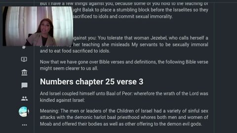 Numbers ch 25 clip #what is a #jezabel ? #mariespeaksgodsgrace #thinkonthesethings