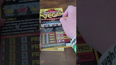 Winning Vegas Scratch Off Lottery Tickets from the Kentucky Lottery!!