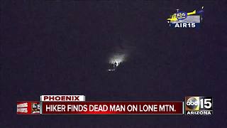 Man found dead on north Phoenix hiking trail