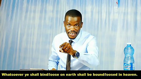 Whatsoever ye shall bind/loose on earth shall be bound/loosed in heaven | Pastor Paul Weringa