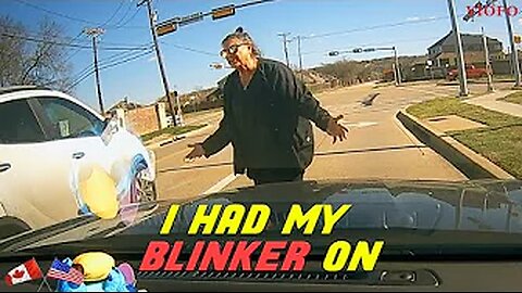 KAREN CAUSES CRASH THEN BLAMES THE DRIVER FOR IT *caught on dashcam*