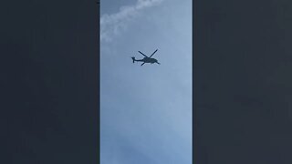 Military Flying Above