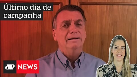 Bolsonaro fecha campanha com motociata em Belo Horizonte, MG