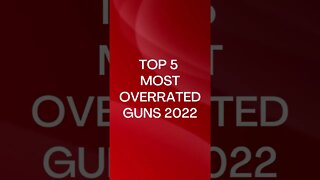 TOP 5 OVERRATED GUNS #SHORTS