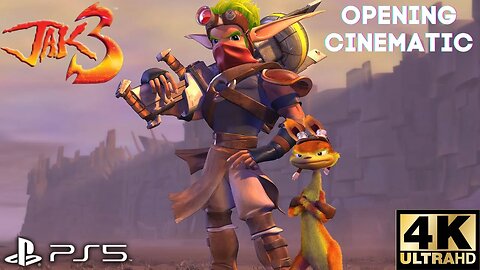 Jak 3 Opening Cinematic Cutscene | Jak 3 4K Clips