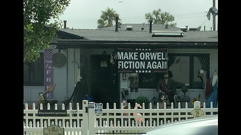 Make Orwell 1984 fiction again, actually, the book was a warning, but we didn’t get it