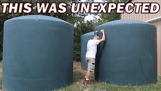 My Rainwater Harvesting System - This Was Unexpected