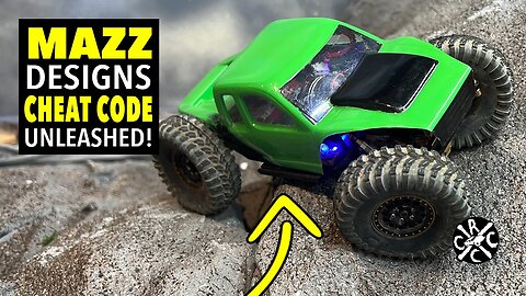 Mazz Designs Cheat Code SCX24 Chassis Unleashed!!! Finally. Check Out This Build & Our Carnival Comp