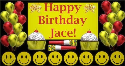 Happy Birthday 3D - Happy Birthday Jace - Happy Birthday To You - Happy Birthday Song