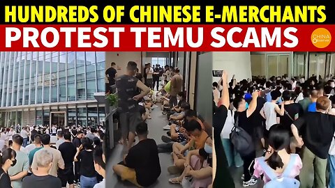 Hundreds of Chinese E-merchants Protest Temu Scams, Denouncing Endless Fines as E-commerce Pirates