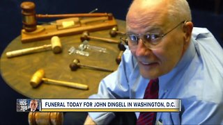 Funeral for John Dingell in Washington D.C.