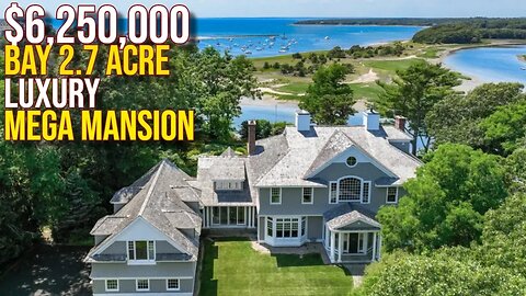 Touring $6,250,000 Coastal Mega Mansion