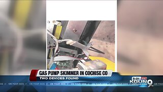 Pair of skimmer found at Cochise County gas station along I-10