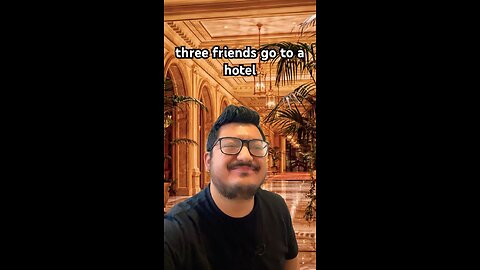 When three friends go to a hotel 💀 #funny #memes #comedy