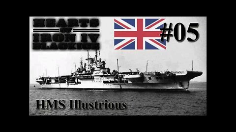 Hearts of Iron IV BlackICE - Britain 05 HMS Illustrious