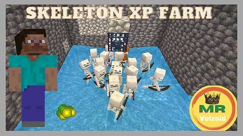 xp farm, xp farm minecraft 1.19 bedrock, minecraft xp farm, skeleton xp farm Minecraft #minecraft
