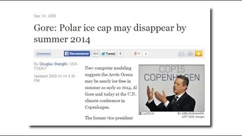 Al Gore Discusses Ice