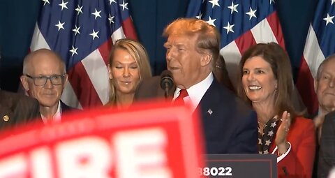 Trump delivers remarks to supporters after winning the South Carolina GOP primary