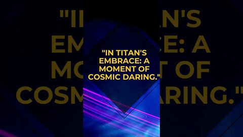 Cosmic Adventure: 5 Seconds Swimming Titan