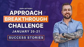 Success Stories: 2000+ Guys Destroy Their Approach Anxiety (Approach Breakthrough Challenge)