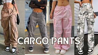 How to Style Cargo Pants for Women | Outfit Ideas and Inspiration #cargopants