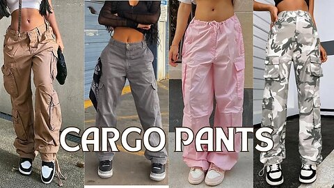 How to Style Cargo Pants for Women | Outfit Ideas and Inspiration #cargopants