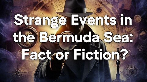 Strange Events in the Bermuda Sea: Fact or Fiction?