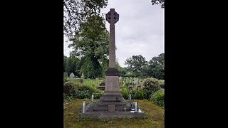 Bamford Village War Memorial, Derbyshire, UK