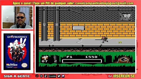 Para a Geração dos anos 80 e 90: Ghostbusters II (NES)