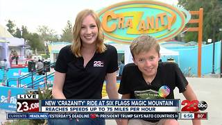 Cody and Leah comment on new ride "CraZanity" at Six Flags