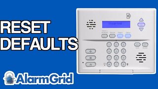 Resetting an Interlogix Simon XT to Factory Defaults (deprecated, updated video in description)