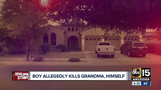 Investigation continues after child allegedly killed grandmother, then himself