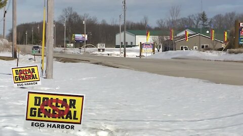 Dollar General is considering a new store in Door County and many are not pleased