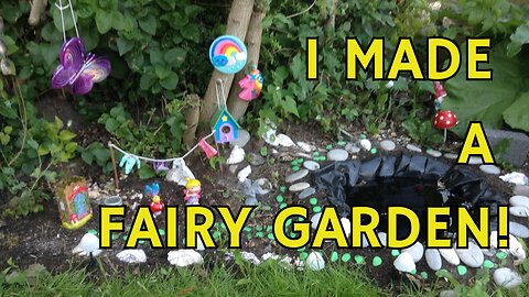 I made a fairy garden!