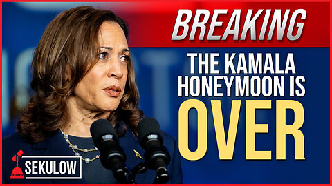 BREAKING: The Kamala Honeymoon Is Over