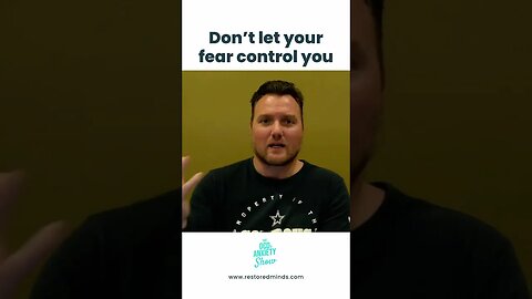 Don't let your fear control you #shorts