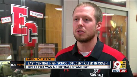 Indiana high school football captain killed in crash