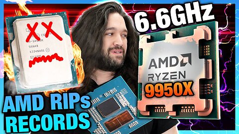 Extreme Overclocking AMD's R9 9950X CPU to 6.6GHz | Gamers Nexus