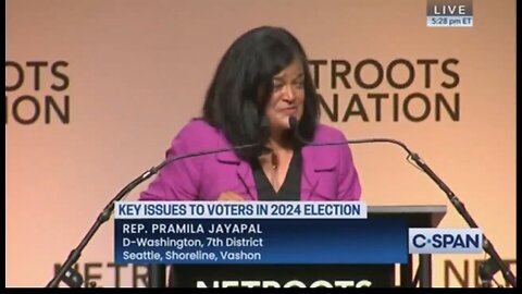 Rep Jayapal Says It's Bullsh*t That Trump's Not Backing Project 2025