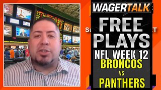 NFL Week 12 Picks Predictions & Odds | Broncos vs Panthers Betting Preview | NFL Ratchet Free Play