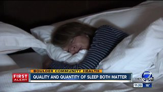 Boulder Community Health shares tips for sleeping