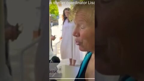 Martha’s Vineyard Homeless Shelter Coordinator Melts Down Over Illegals Flown to Island #shorts
