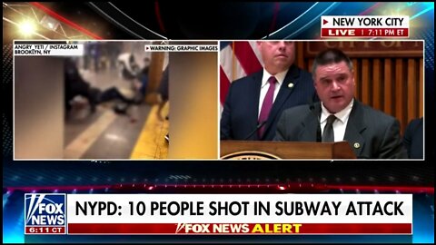 NYPD Chief Describes What Was Found At Crime Scene Following Brooklyn Subway Shooting